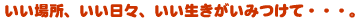 �����ꏊ�A�������X�A�������������݂��āE�E�E�B