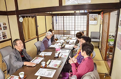 長屋でランチ