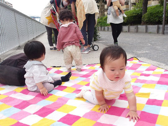 5月のひよこ組〈0歳児〉