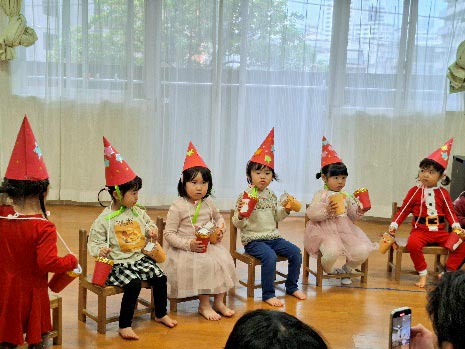 さんいく保育園清澄白河クリスマス会