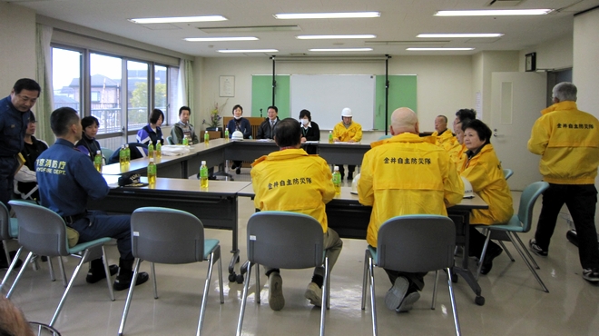 地域合同防災訓練