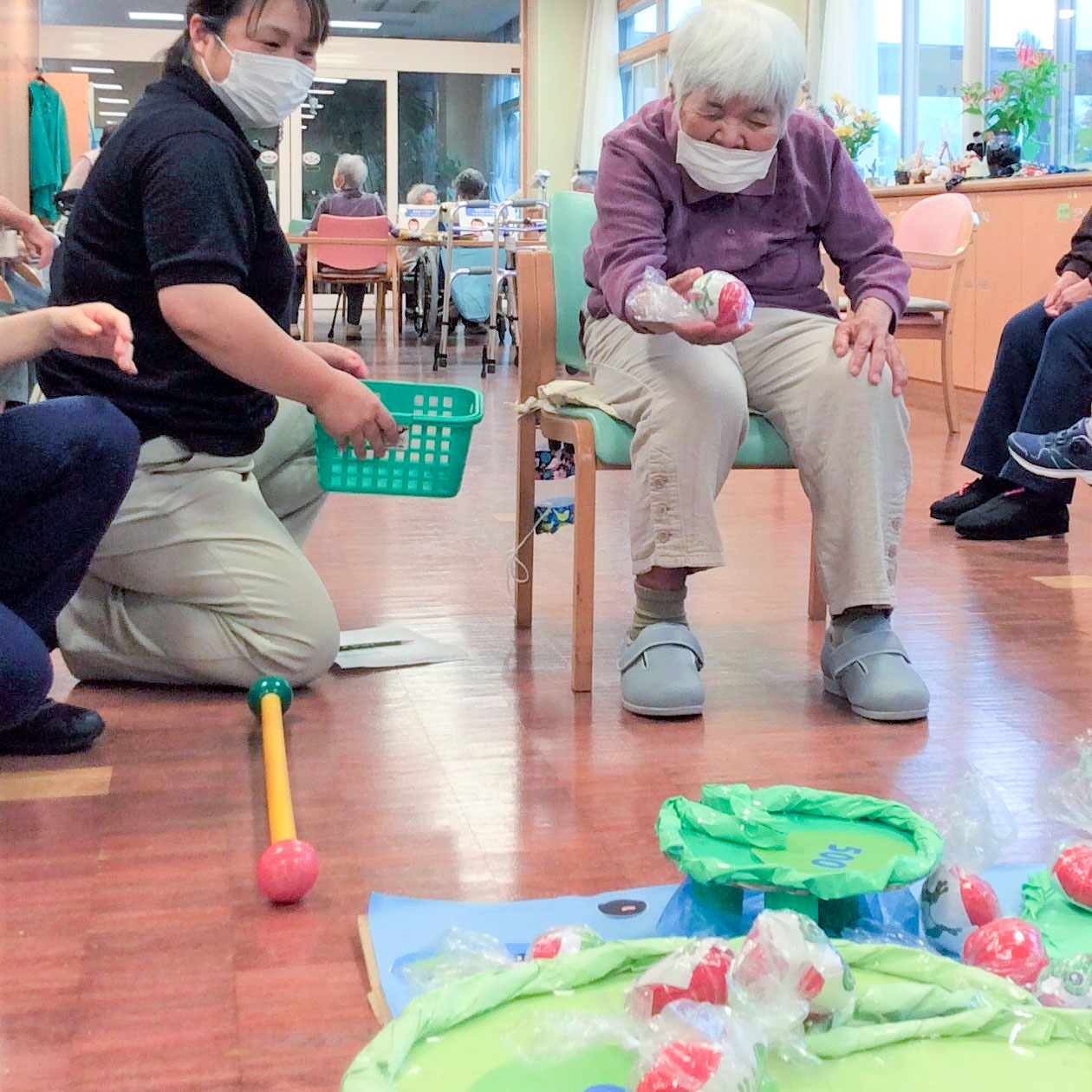 梅雨のジャンピングゲーム