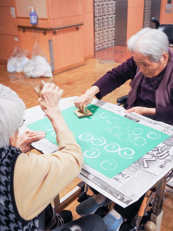 だるまと獅子舞づくり