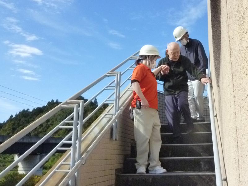 地域防災訓練 ～いざという時のために～