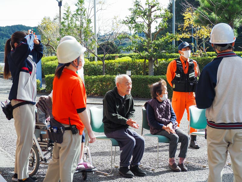 地域防災訓練 ～いざという時のために～