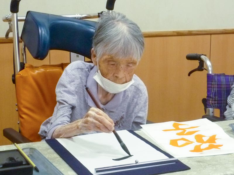 6月の書道クラブ
