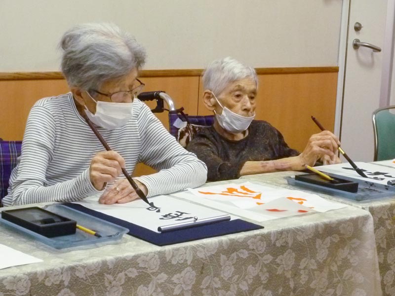 6月の書道クラブ